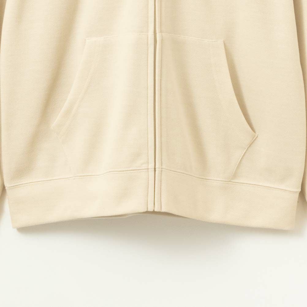 NAVY ダブルフェイスジップアップパーカー メンズ