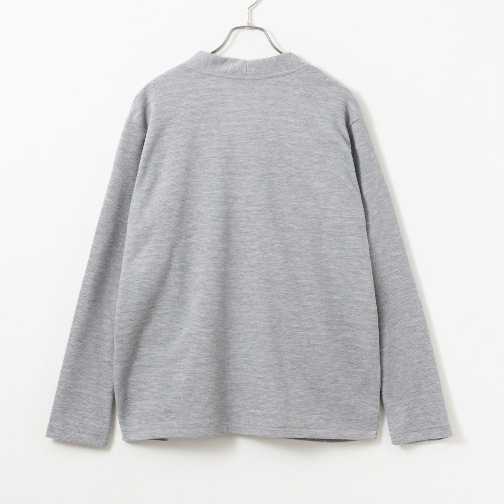 NAVY ダブルフェイスカーディガン メンズ