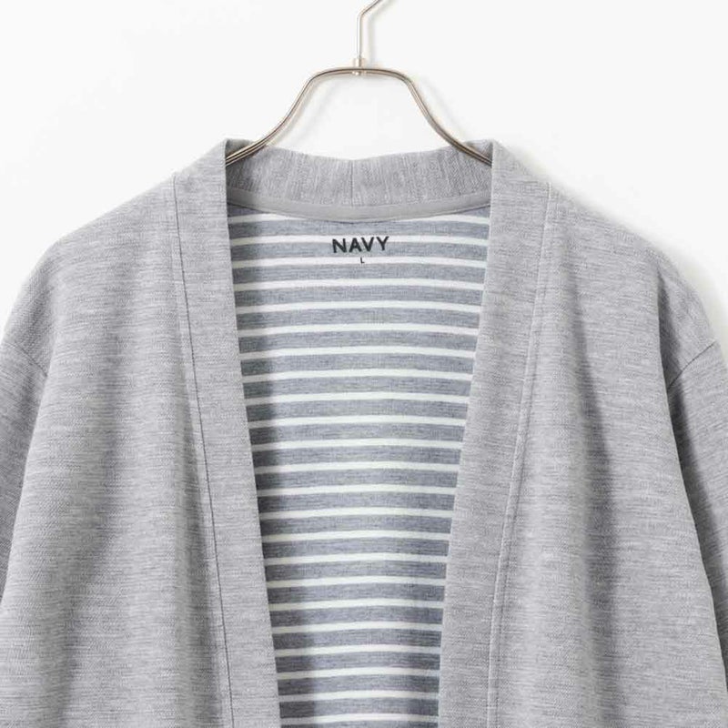 NAVY ダブルフェイスカーディガン メンズ商品画像-5