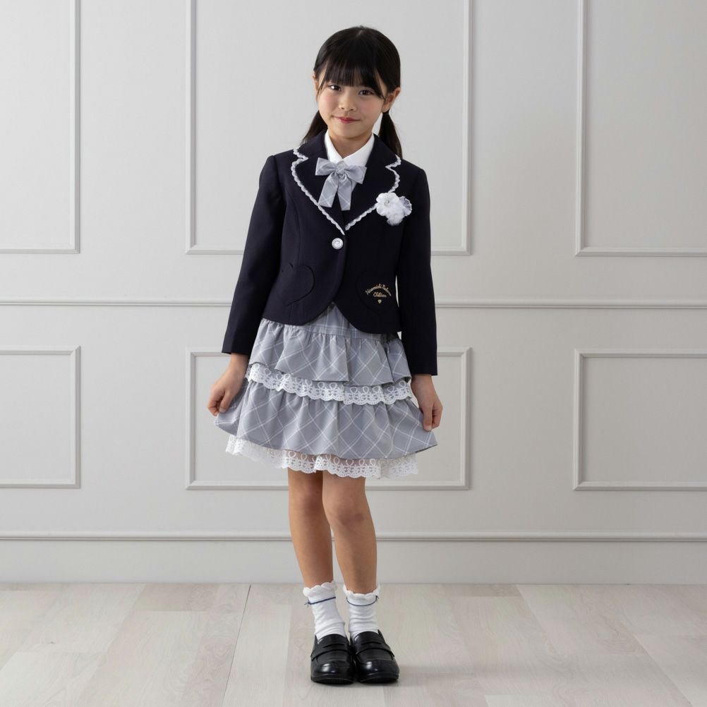 hiromichi nakano children 女児入学3点スーツ キッズ
