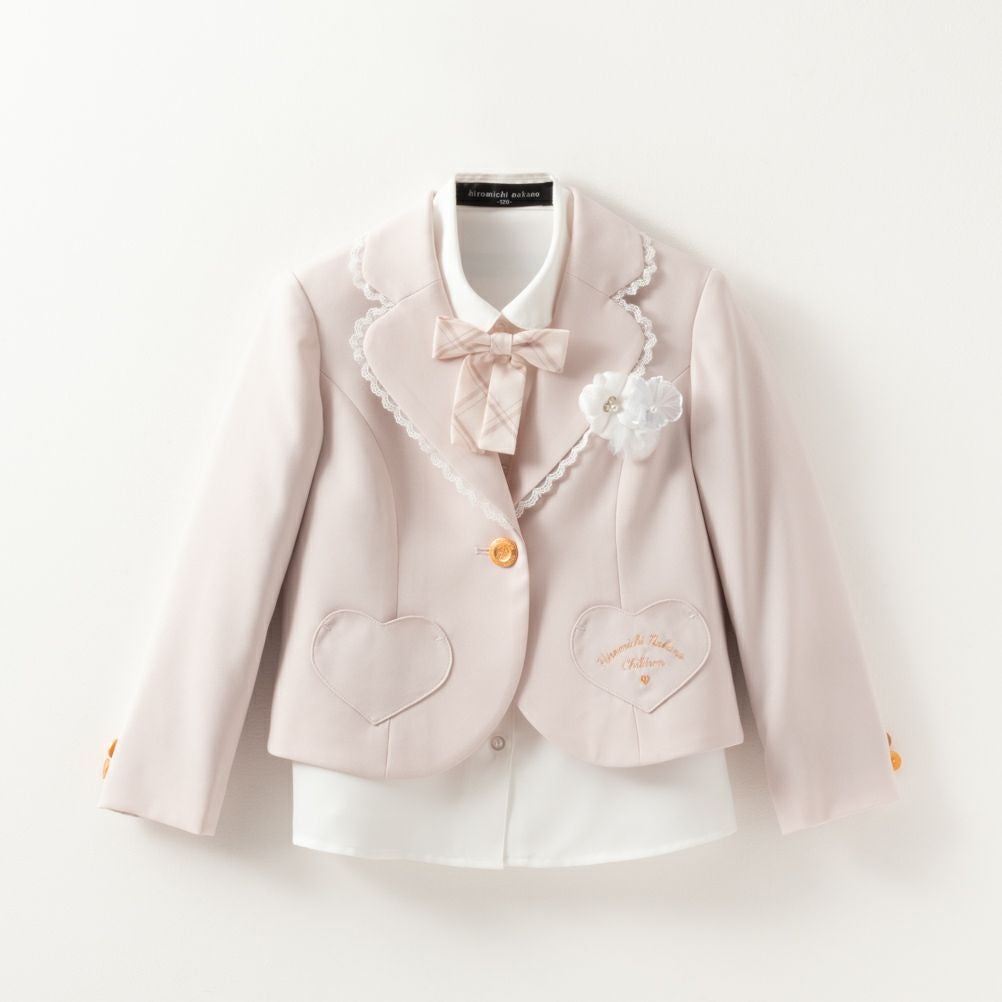hiromichi nakano children 女児入学3点スーツ キッズ