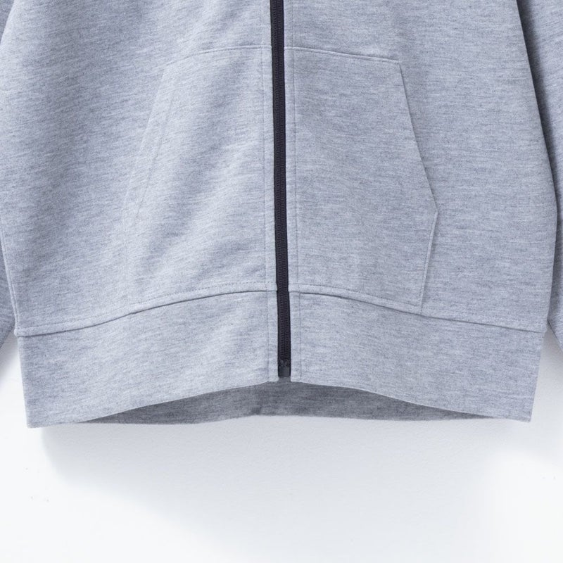 NAVY ポンチ素材 ストレッチジップパーカー キッズ商品画像-14