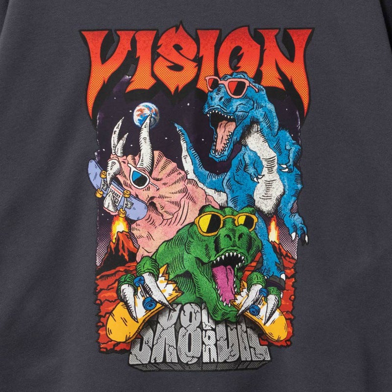 【オンラインストア限定】VISION STREET WEAR  ロックダイナソートレーナー メンズ商品画像-8