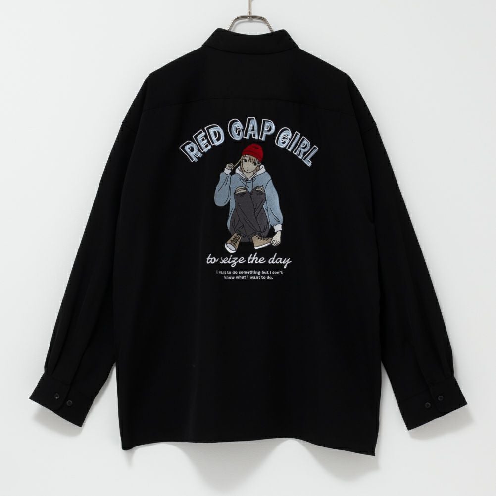 RED CAP GIRL バルーンスリーブ長袖シャツ メンズ