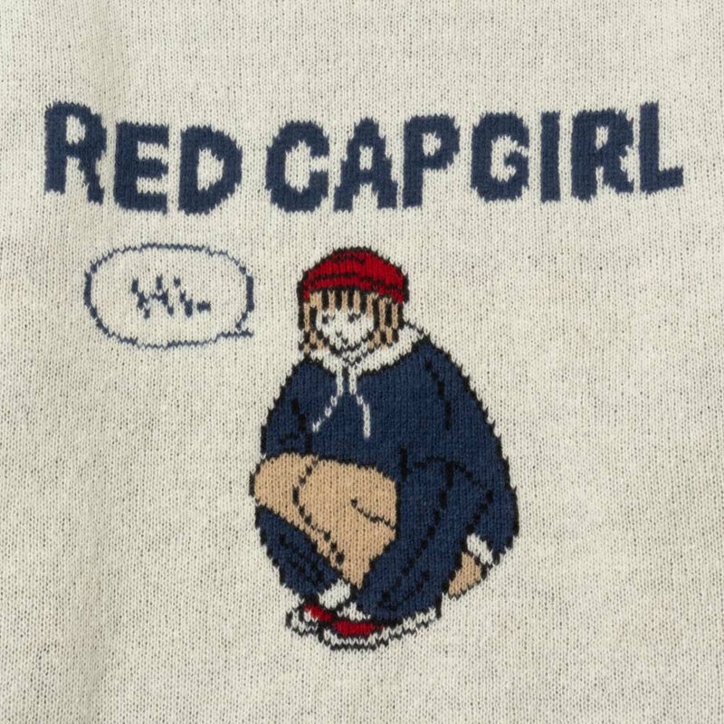 RED CAP GIRL ダブルジャカードニット メンズ商品画像-7