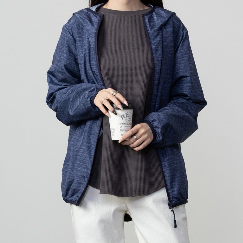 NAVY 撥水ライトフーディー レディース商品画像-3