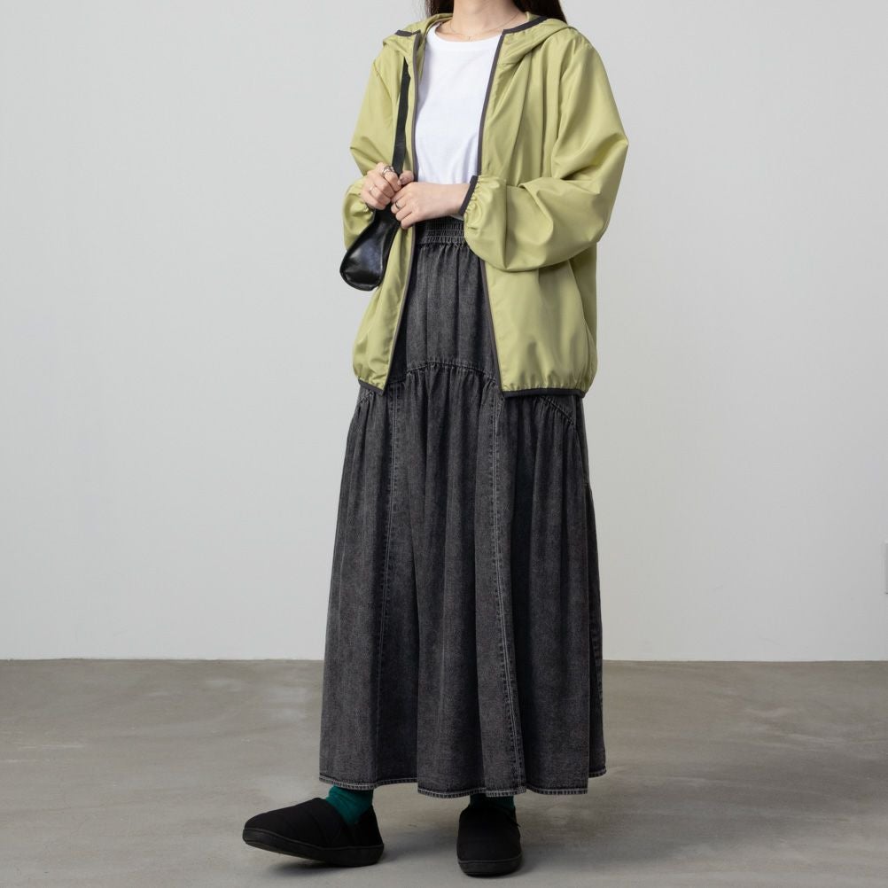 NAVY 撥水ライトフーディー レディース