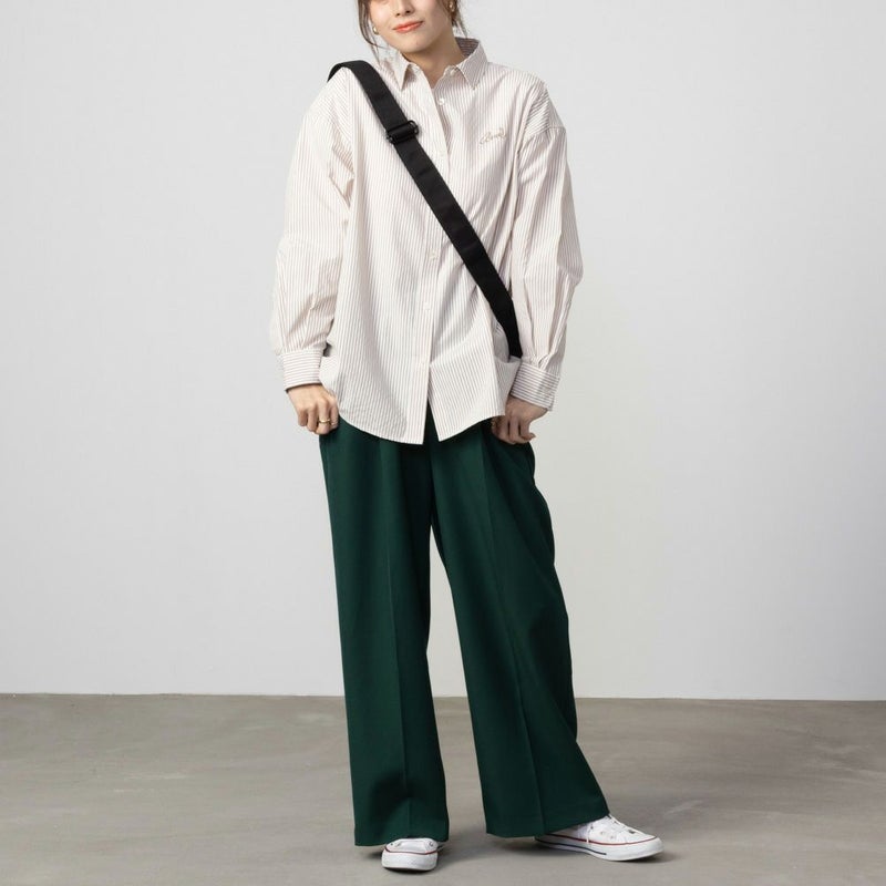 Arnie Arnold Palmer アーニーアーノルドパーマー ブロードストライプシャツ レディース商品画像-5