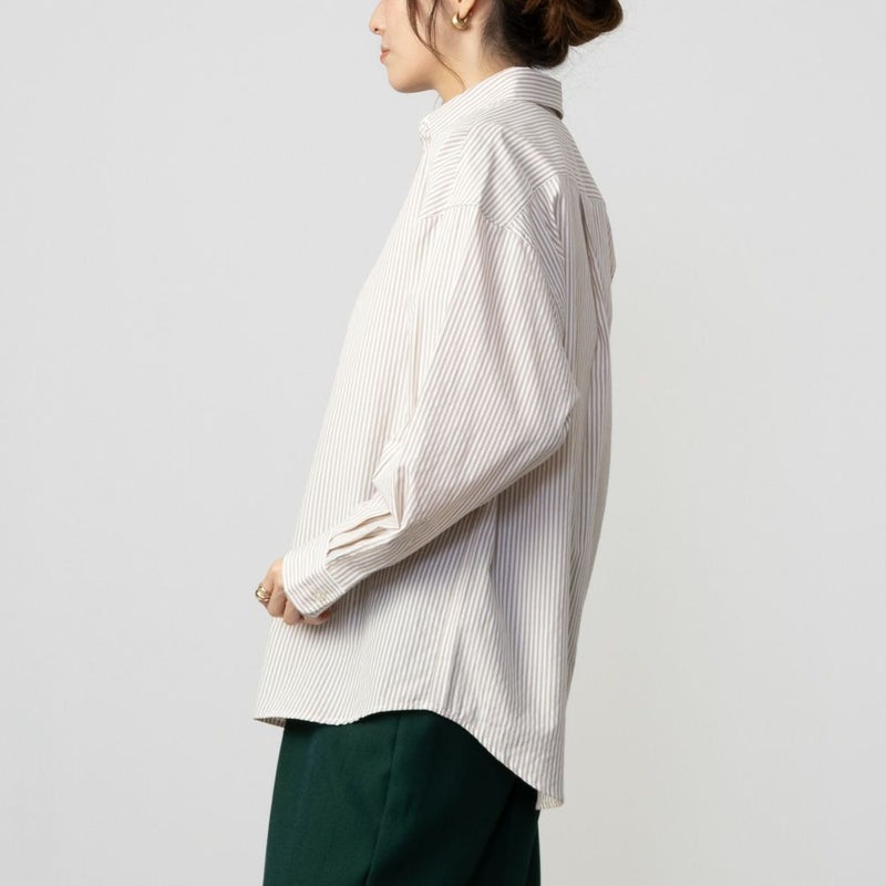 Arnie Arnold Palmer アーニーアーノルドパーマー ブロードストライプシャツ レディース商品画像-6