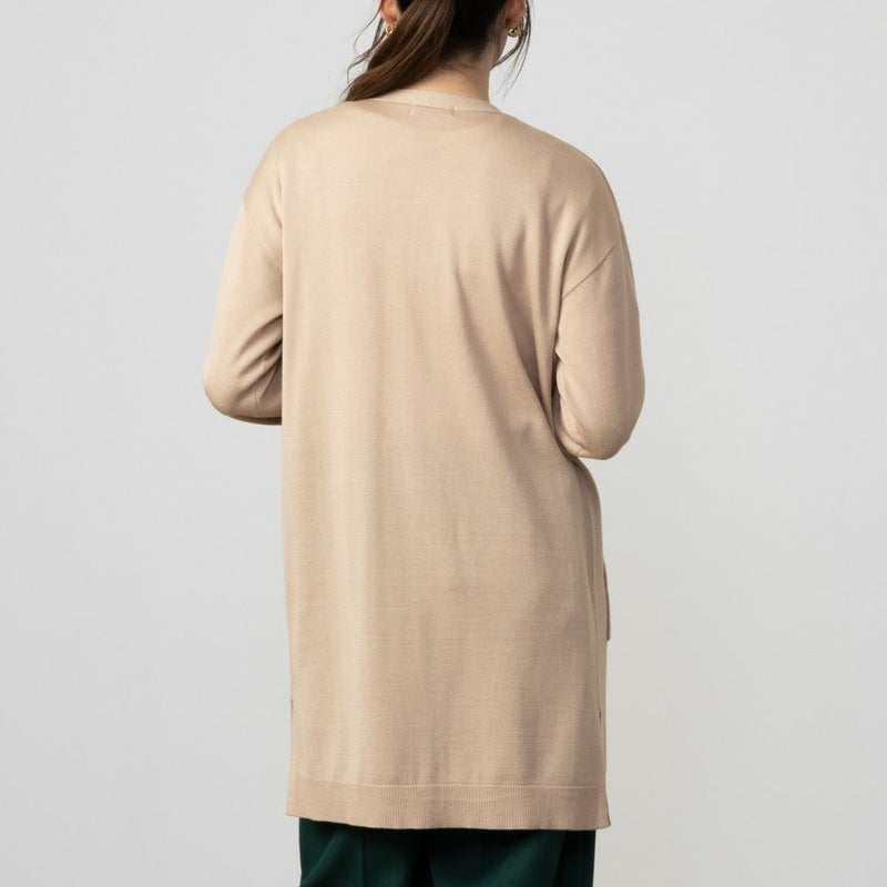 [期間限定価格]NAVY  ウォッシャブルカーディガンアンサンブル レディース商品画像-7