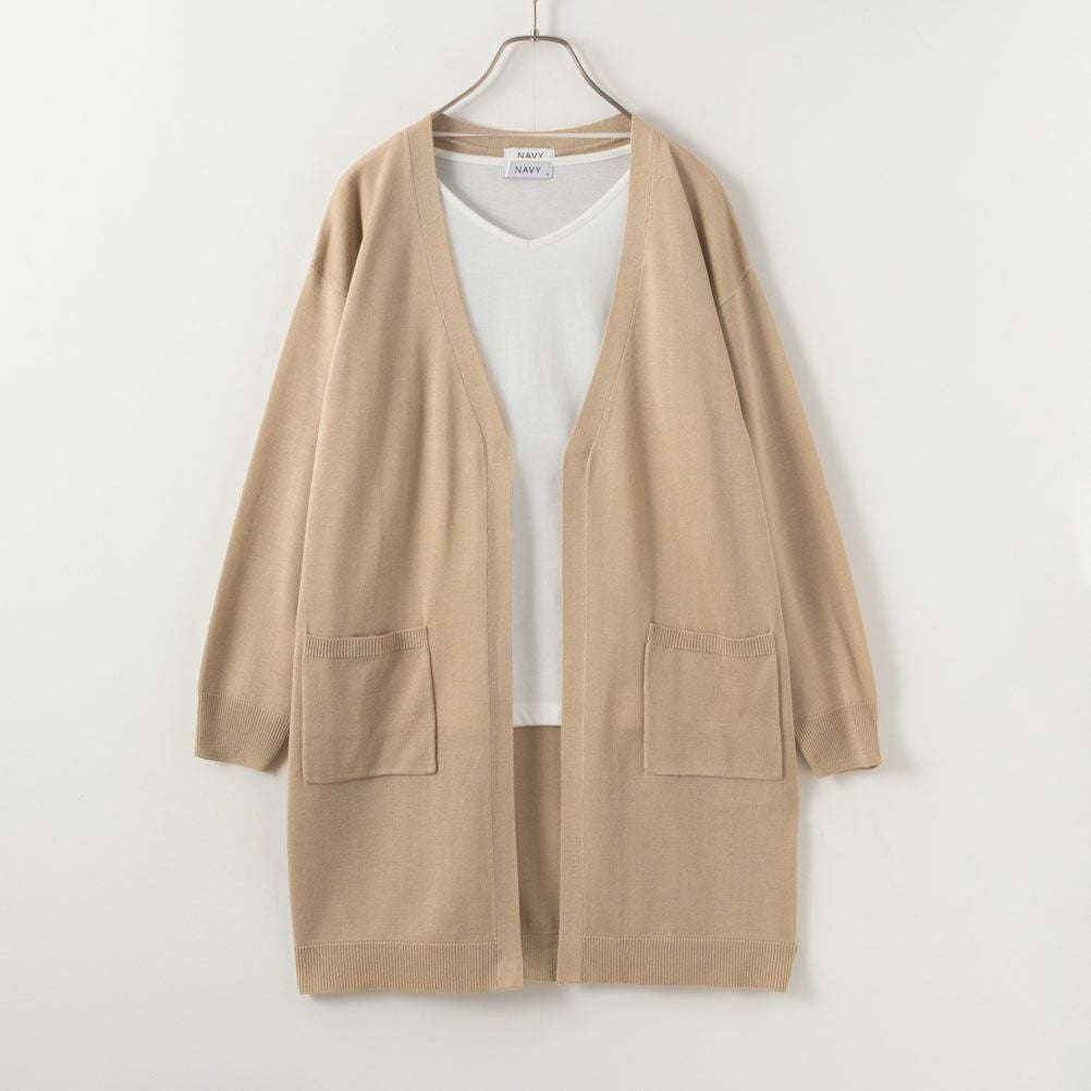 NAVY ウォッシャブルカーディガンアンサンブル レディース