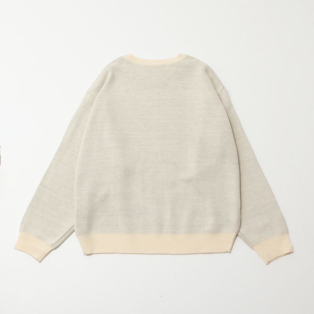 CONVERSE ビッグシューズジャガードニット レディース