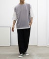 URBAN COLLECTION  梨地フェイクベストレイヤードTシャツ メンズ商品サムネイル-4