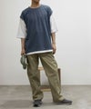 URBAN COLLECTION 梨地フェイクベストレイヤードTシャツ メンズ商品サムネイル-6
