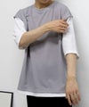 URBAN COLLECTION  梨地フェイクベストレイヤードTシャツ メンズ商品サムネイル-10