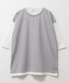 URBAN COLLECTION 梨地フェイクベストレイヤードTシャツ メンズ商品サムネイル-13