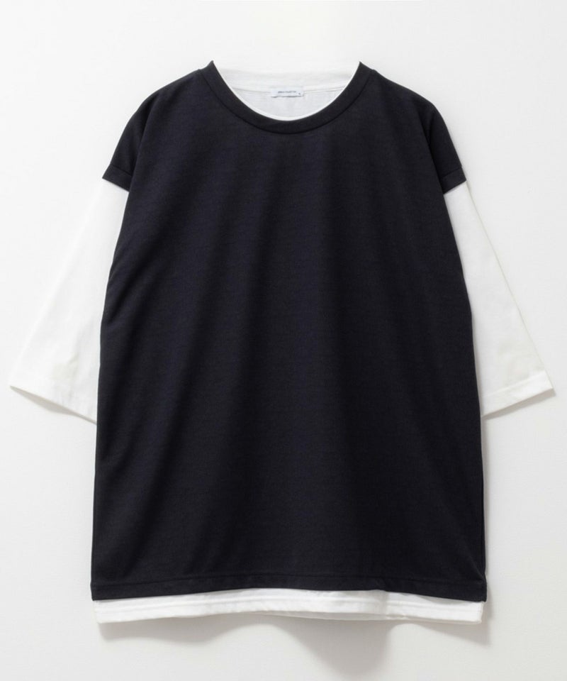 URBAN COLLECTION  梨地フェイクベストレイヤードTシャツ メンズ商品画像-15