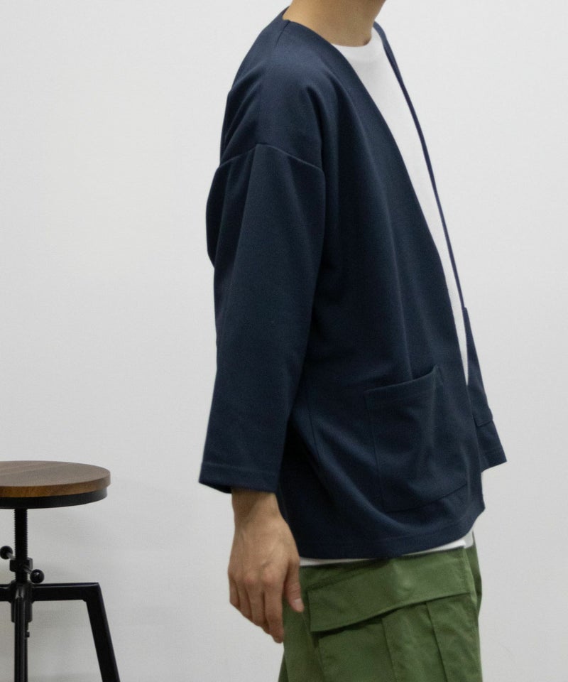 URBAN COLLECTION  梨地7分袖カーディガンアンサンブル メンズ商品画像-7