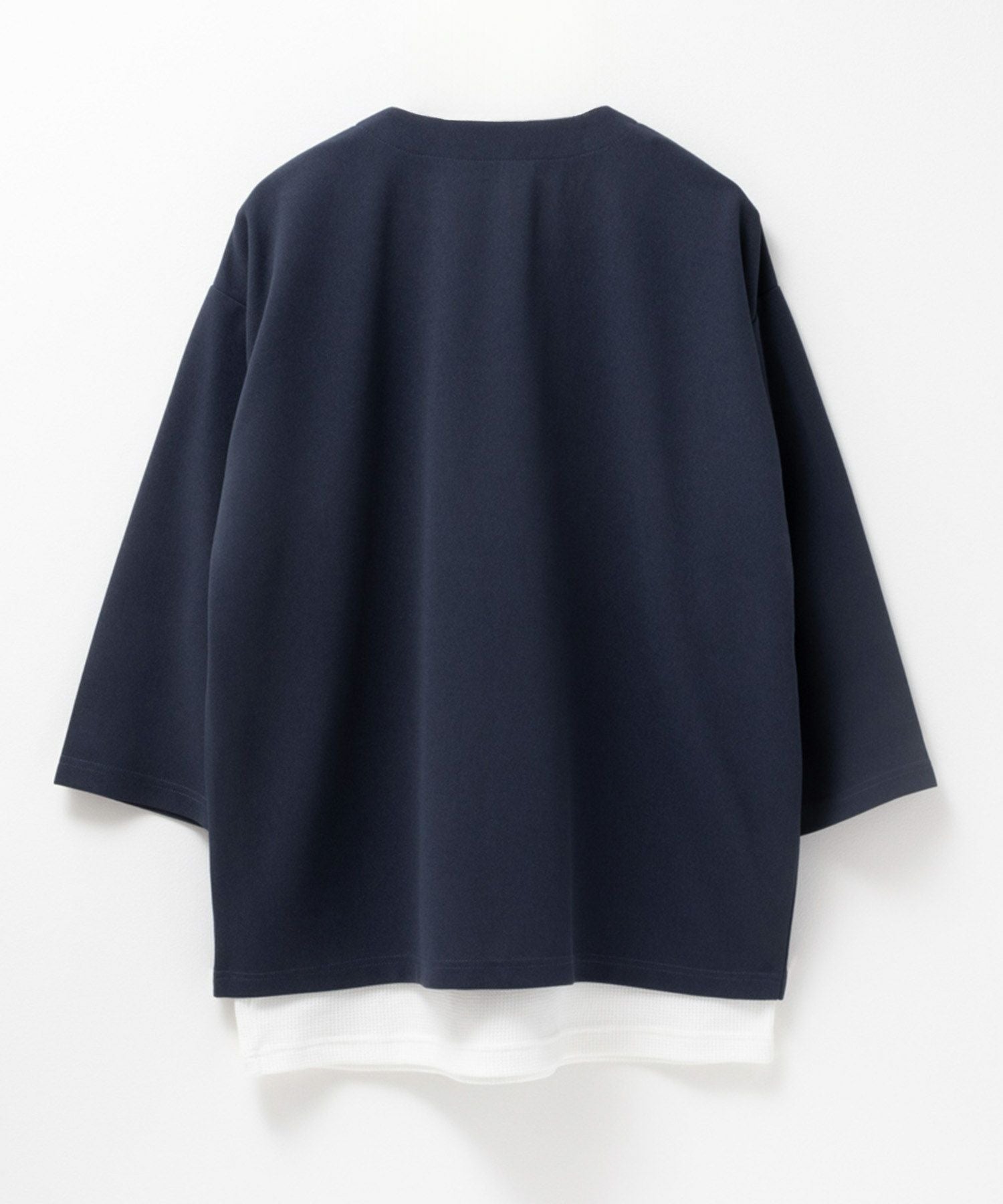 URBAN COLLECTION 梨地7分袖カーディガンアンサンブル メンズ