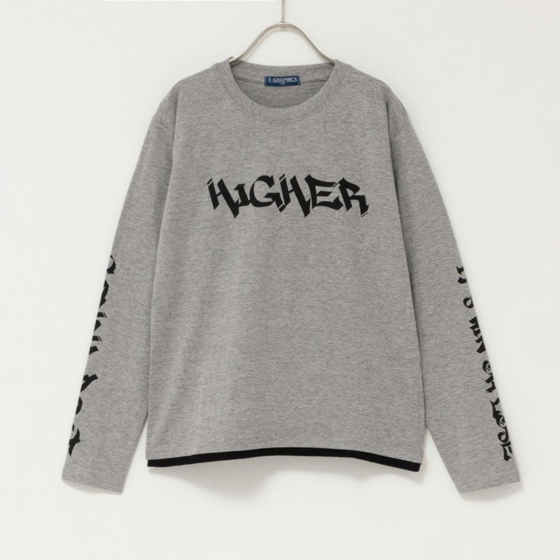 T-GRAPHICS  ストリートフェイクレイヤード長袖Tシャツ キッズ メール便 対応商品商品画像-2