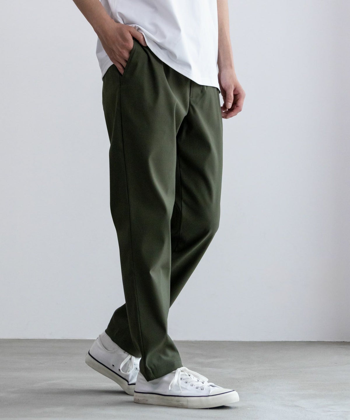 NAVY FIT マイラクストレッチパンツ メンズ