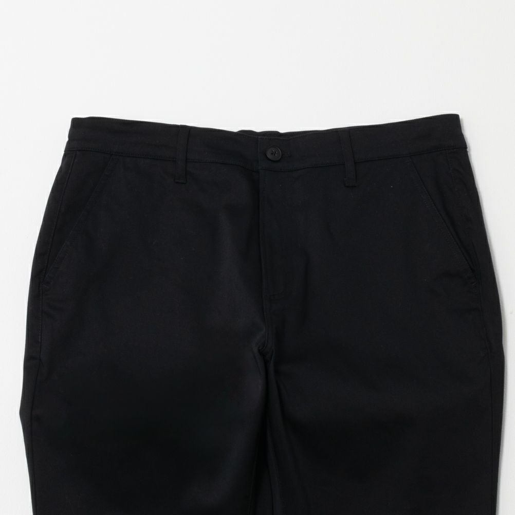 NAVY SARARI サテンクールテーパードパンツ メンズ