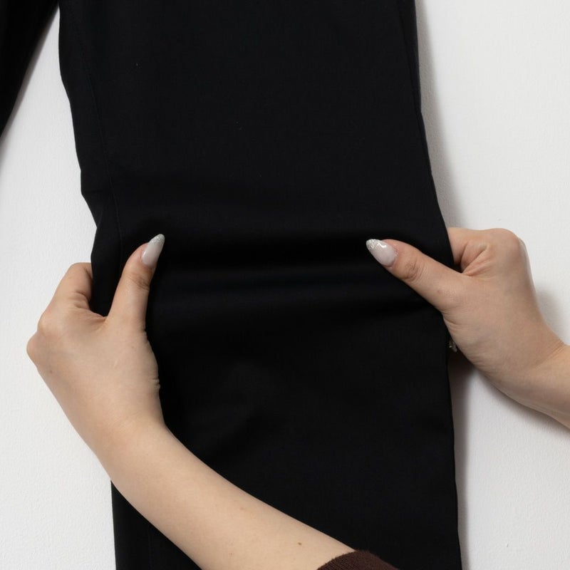 NAVY SARARI サテンクールテーパードパンツ メンズ商品画像-35