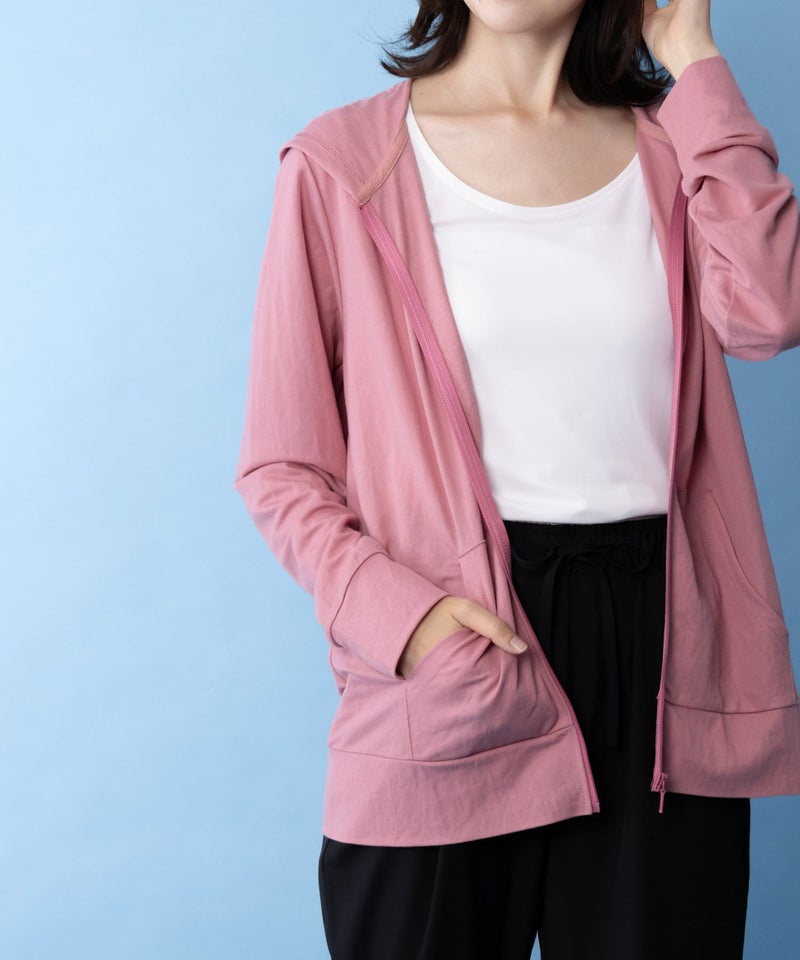 [値下げ]NAVY UVカットパーカー 制菌加工 レディース商品画像-23