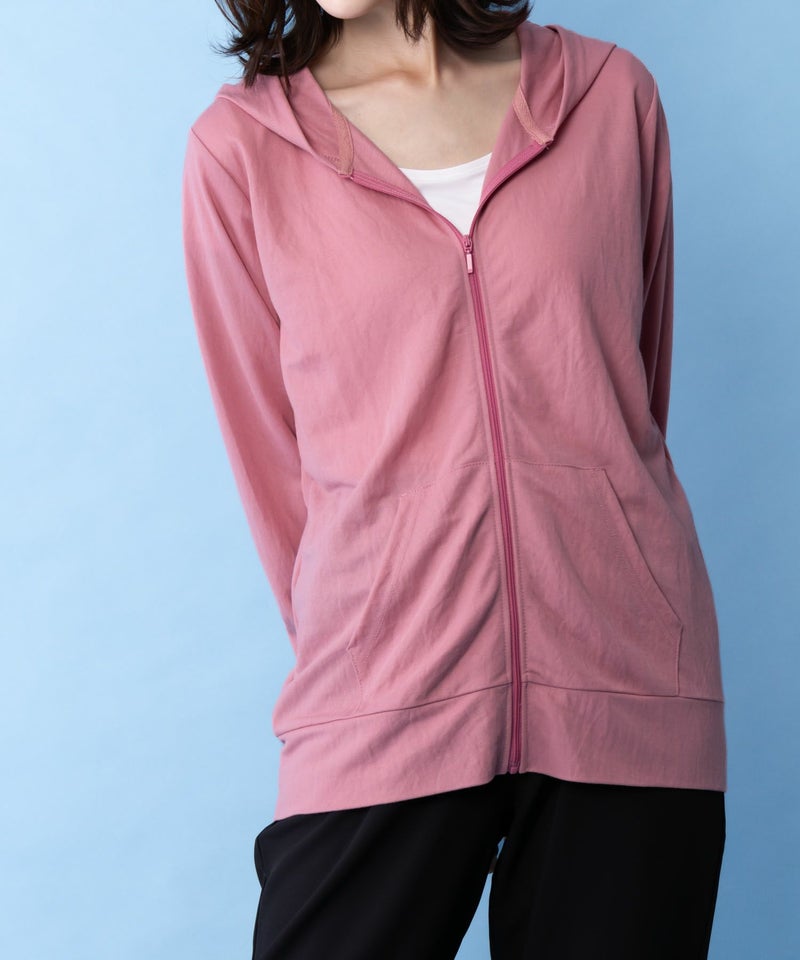 [値下げ]NAVY UVカットパーカー 制菌加工 レディース商品画像-24