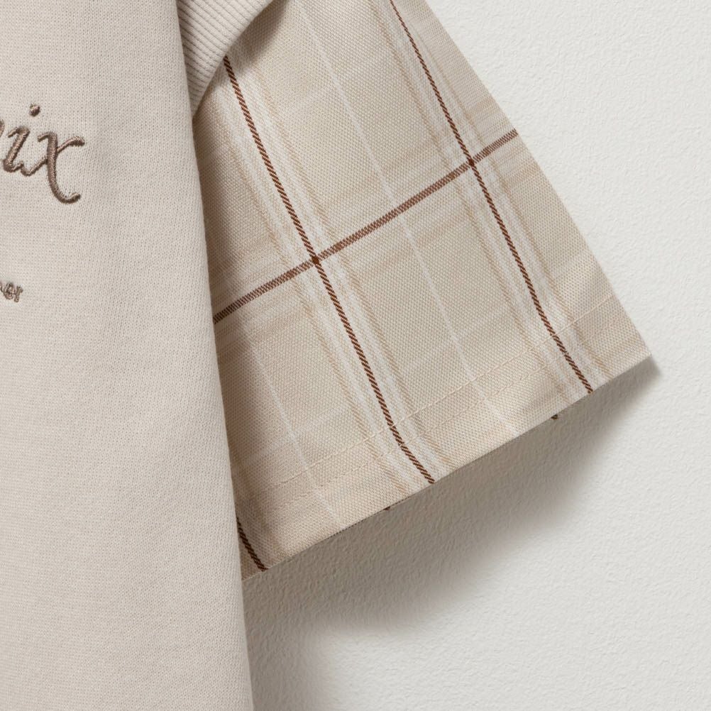 RICH MIX レイヤード風パーカーワンピース キッズ