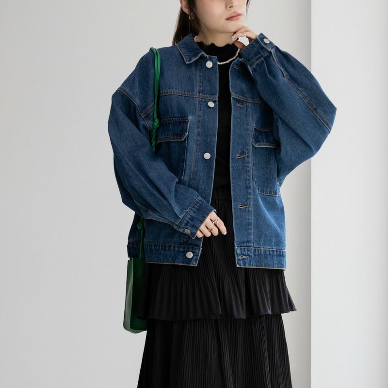 GOOD CREW オーバーサイズデニムジャケット レディース商品画像-1