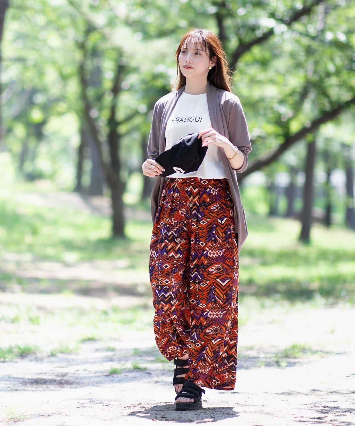 NAVY UVトッパーカーディガン レディース