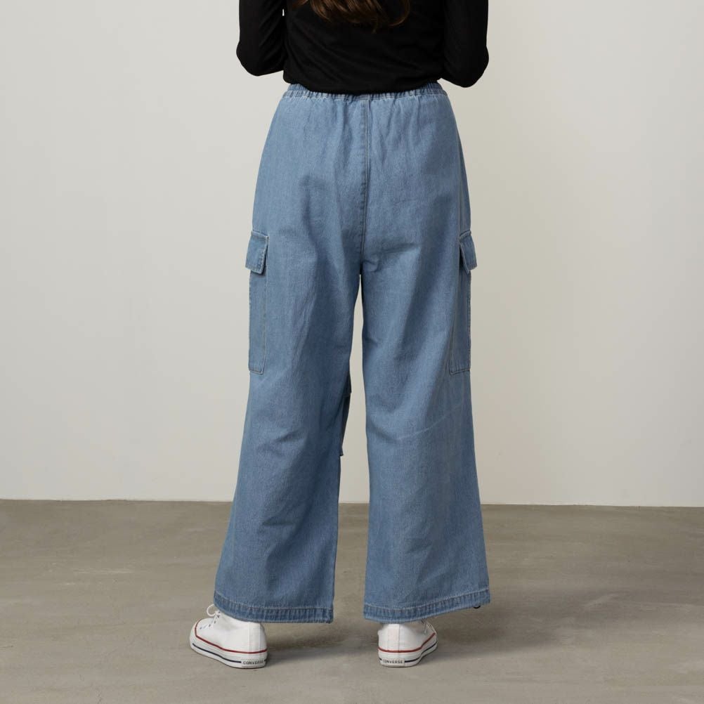 GOOD CREW デニムカーゴパンツ レディース