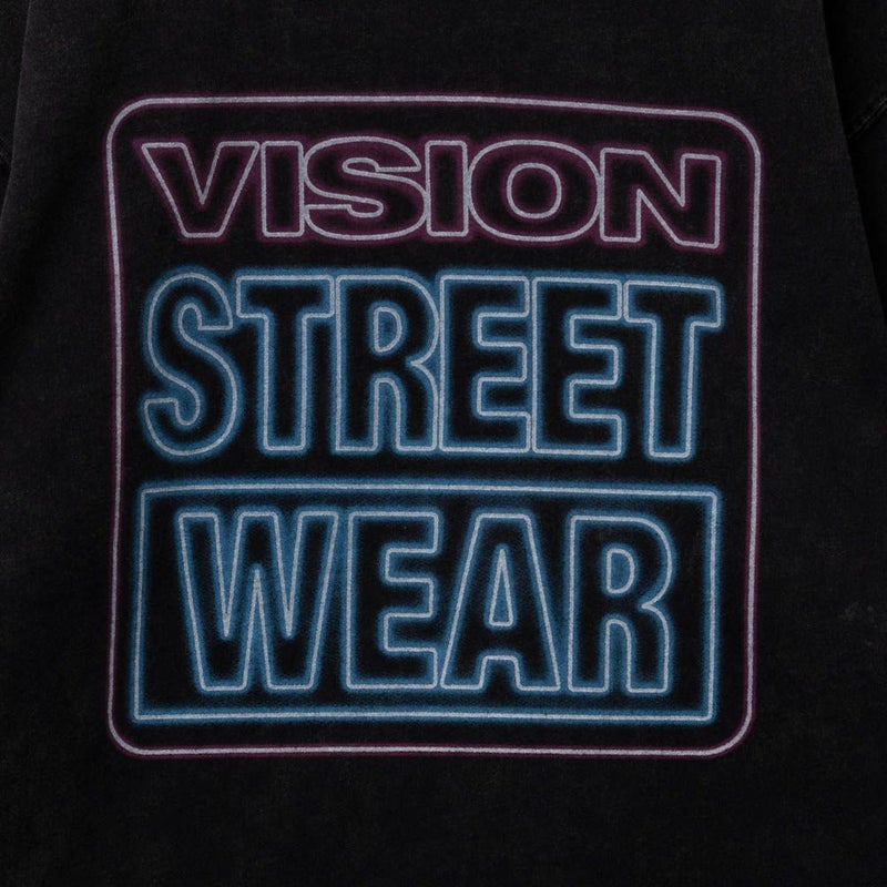 【オンラインストア限定】VISION STREET WEAR スノーウォッシュネオンロゴ長袖Tシャツ メンズ商品画像-8