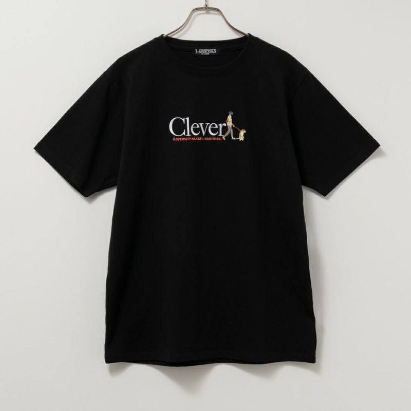 T-GRAPHICS  胸刺繍半袖Tシャツ メンズ メール便 対応商品商品画像-2