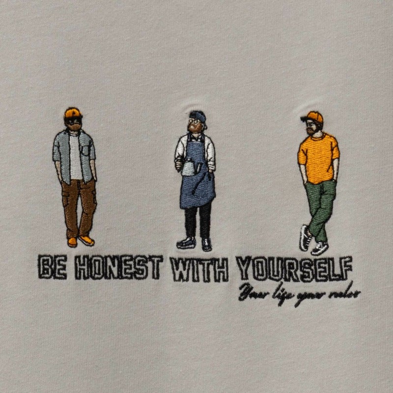 T-GRAPHICS 胸刺繍半袖Tシャツ メンズ メール便 対応商品商品画像-12