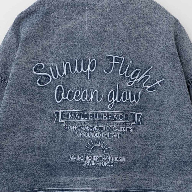 [期間限定価格]UNDERWRAPS  デニム切替ルーズシャツ レディース商品画像-13