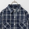 UNDERWRAPS インディゴチェックルーズシャツ レディース商品サムネイル-8