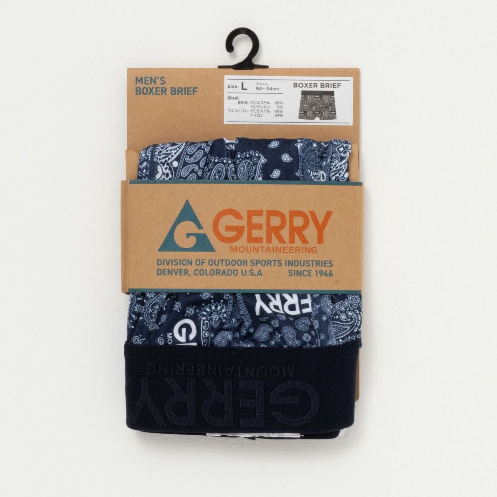 GERRY バンダナ柄 ボクサーパンツ メンズ ネコポス 対応商品