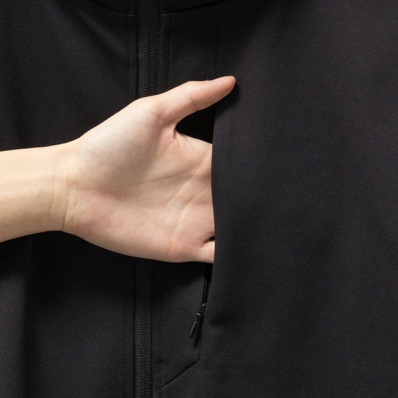 NAVY FIT ポンチ素材 ストレッチジップアップパーカー メンズ商品画像-14