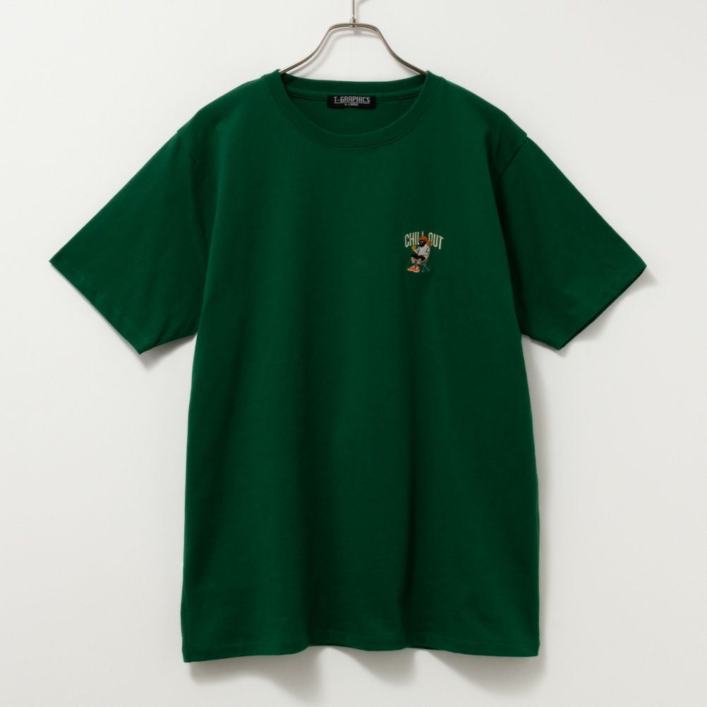familiar フードトラック刺繍 Tシャツ PUNYUS（プニュズ） tシャツ フードサガラ刺繍Tシャツ レディース