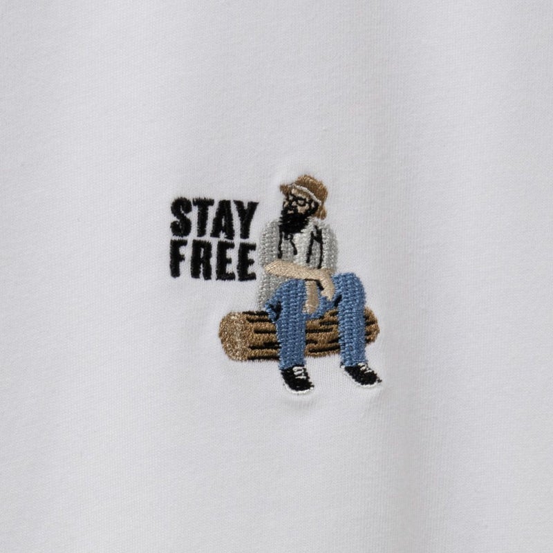 T-GRAPHICS ワンポイント刺繍半袖Tシャツ メンズ メール便 対応商品商品画像-9