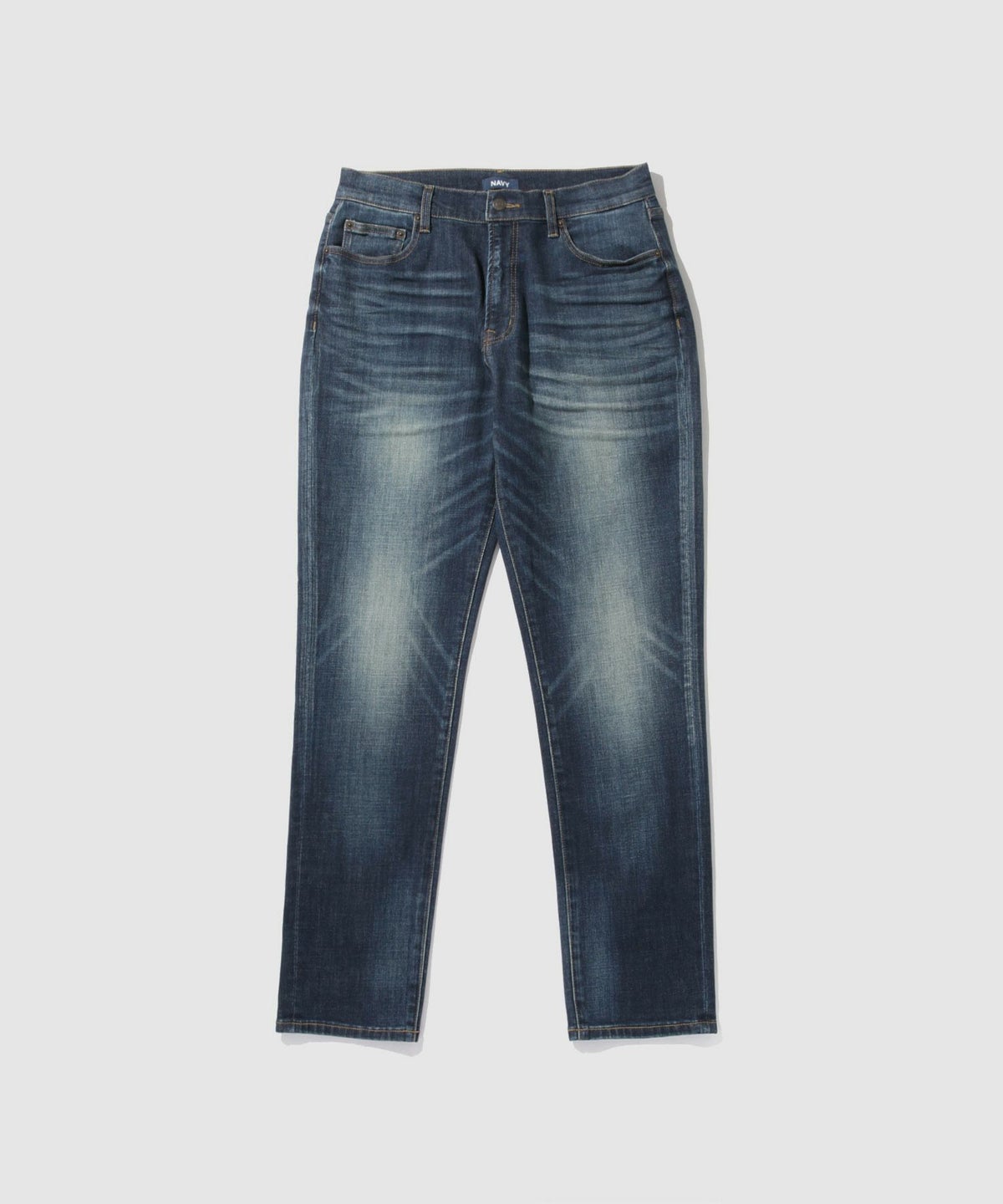NAVY テーパードデニムパンツ メンズ