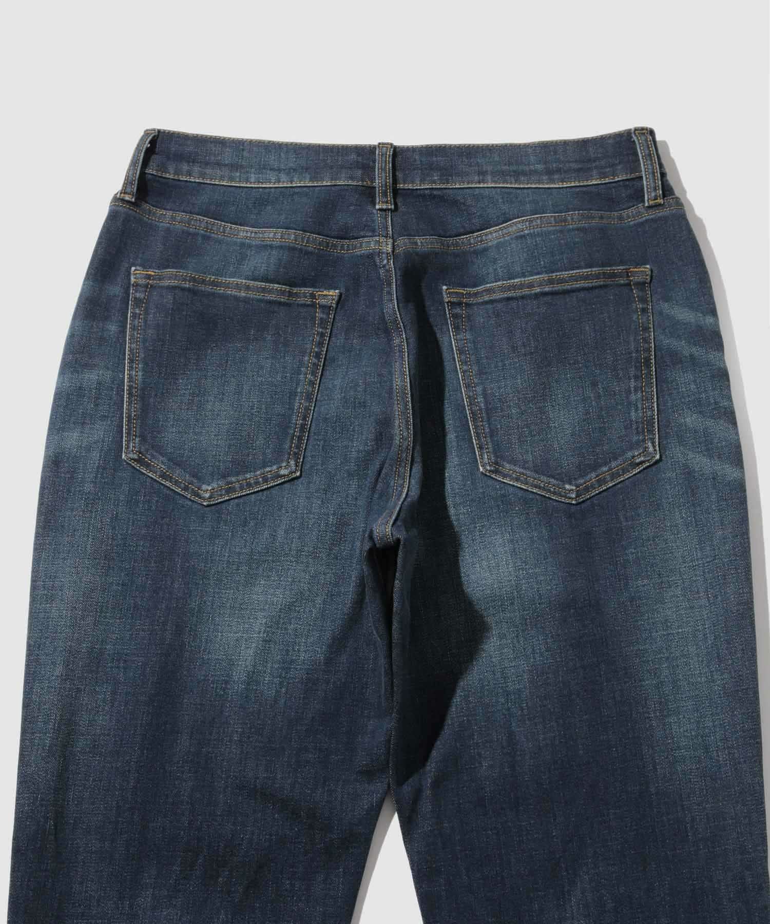 NAVY テーパードデニムパンツ メンズ
