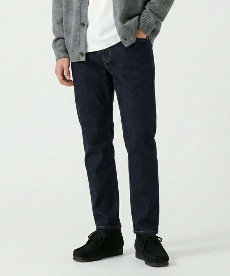 NAVY 毎日はきたくなるデニム「マイデニ」 テーパードデニムパンツ メンズ商品画像-1