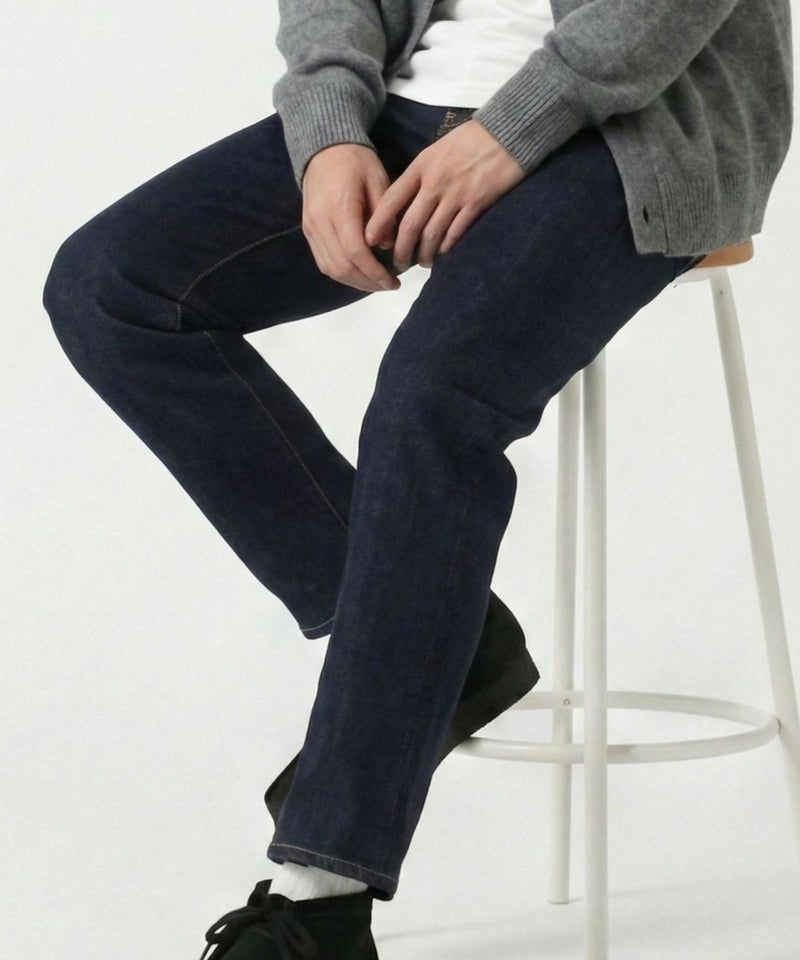 [期間限定価格]NAVY 毎日はきたくなるデニム「マイデニ」 テーパードデニムパンツ メンズ商品画像-5