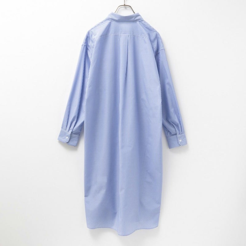 [期間限定価格]NAVY  ストライプシャツワンピース レディース商品画像-10