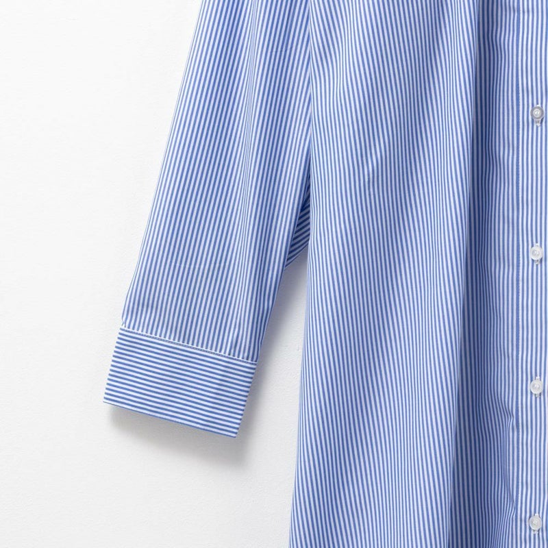 [期間限定価格]NAVY  ストライプシャツワンピース レディース商品画像-14