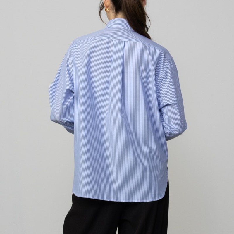 NAVY ストライプシャツ レディース商品画像-7