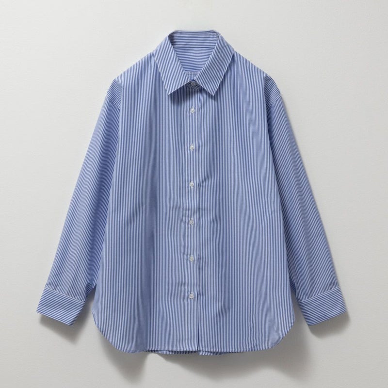 NAVY  ストライプシャツ レディース商品画像-11